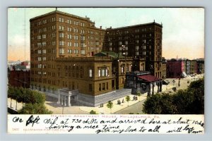 Philadelphia PA-Pennsylvania, Majestic Apartment House, Vintage c1907 Postcard