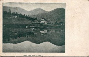 Postcard Lake and Mount Dewey in Alaska