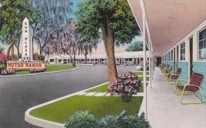 Florida Silver Springs Sun Plaza Motor Manor 1955