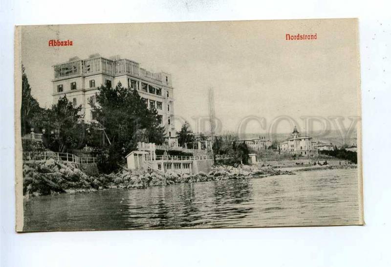 192757 Croatia Opatija ABBAZIA north Vintage postcard