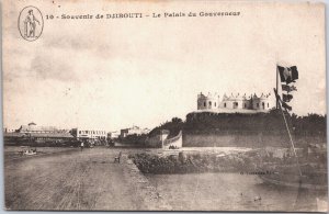 Djibouti Le Palais du Gouverneur Vintage Postcard 02.76 