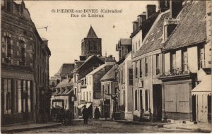 CPA SAINT-PIERRE-sur-DIVES Rue de Lisieux (1227118) 