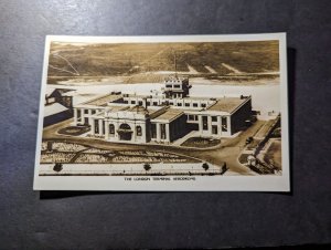 Mint England Aviation RPPC Postcard The London Terminal Aerodrome