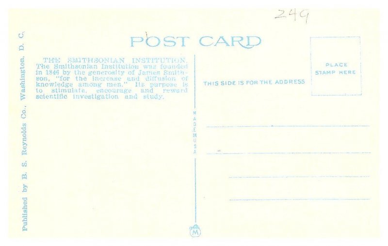 Washington D.C. ,  Smithsonian Institution