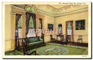 Postcard Old Banquet Hall Mt Vernon Go Washington