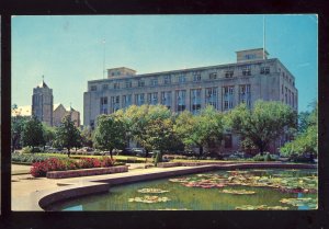 Fort Worth, Texas/TX Postcard, US Courthouse & St Andrew's Episcopal Church