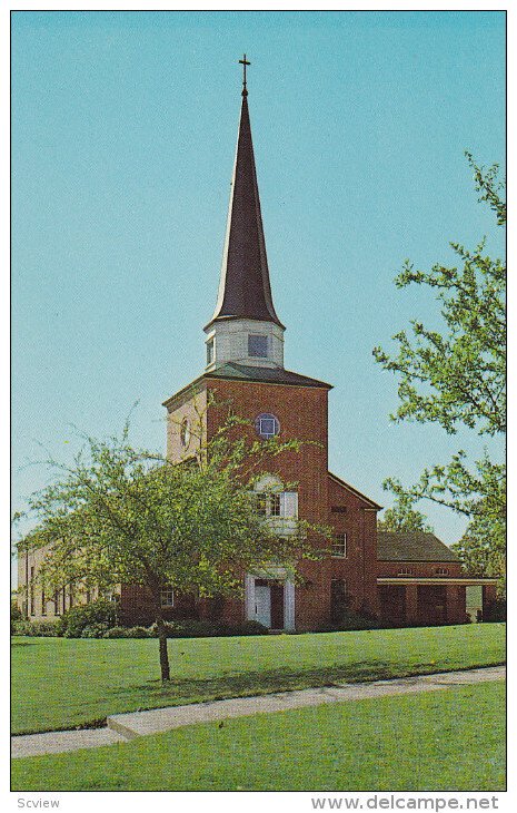 Brown  Memorial Chapel Centenary College, SHREVEPORT, Louisiana, 40-60's