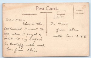 Llandaff Cathedral WALES UK Postcard