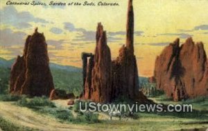 Cathedral Spires - Garden of the Gods, Colorado CO  