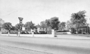 Reynoldsburg Ohio 1950s Postcard Albert Pick Motel US 40 near Columbus