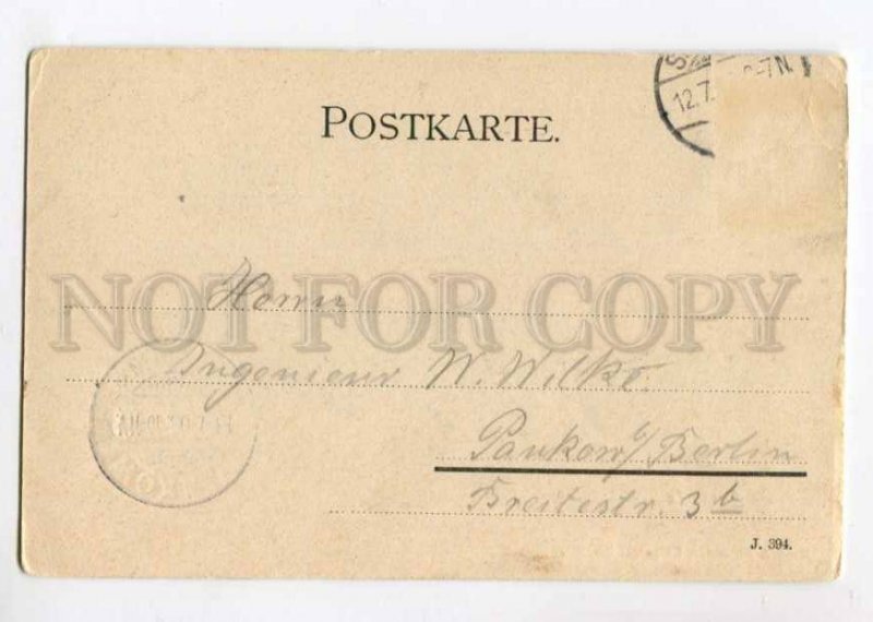 400036 GERMANY Sassnitz Vintage postcard