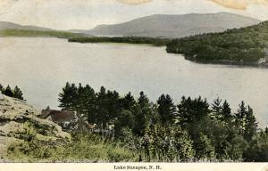 NH - Lake Sunapee. The View from Georges Mills 