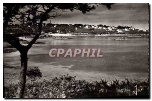 Old Postcard Carantec Finistere Kelenn beach view Pen al Lann