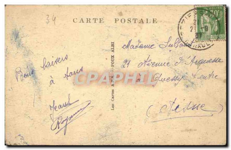 Old Postcard Beziers Les Arenes