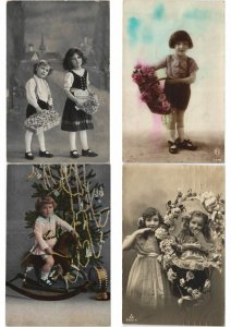 GIRL GIRLS GLAMOUR 1200 REAL PHOTO Vintage Postcards pre-1940 (Part 2.) (L2956)