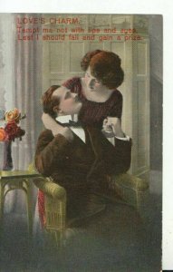 Romance Postcard - Couple - Love´s Charm - Ref TZ9931