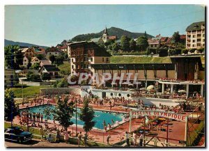 Modern Postcard The Alps in natural colors Villard de Lans The Olympic Pool