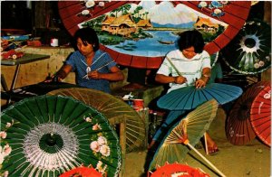 CPM AK THAILAND Thai Home Industry of making Umbrellas in Chiengmai (346017)