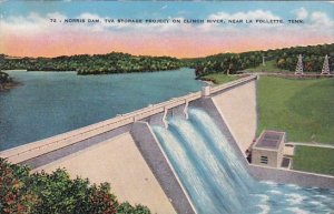 Tennessee La Follette Norris Dam TVA Storage Project On Clinch River