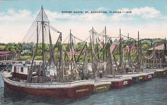 Florida Saint Augustine Shrimp Boats