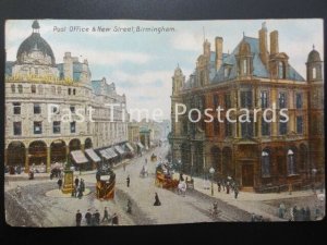 c1905 - POST OFFICE & NEW STREET, Birmingham