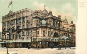 King's Theatre, Glasgow Scotland Postcard