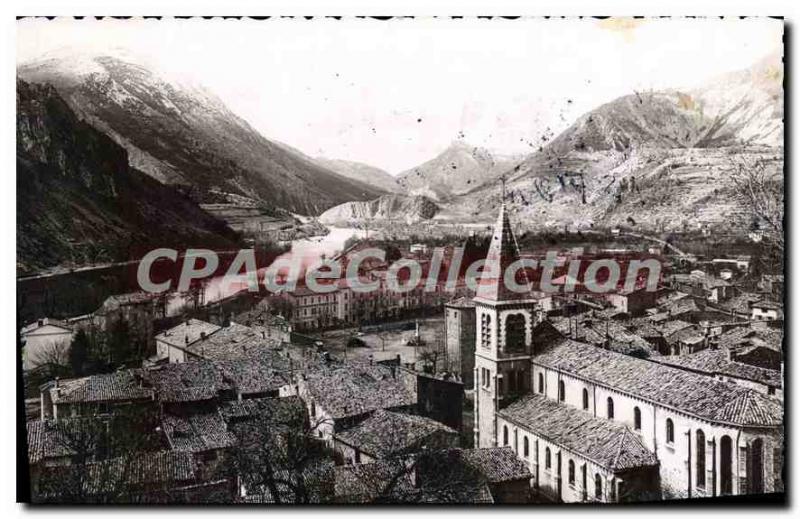 Old Postcard Castellane B A On the Road Napoleon Summer Station near the Gorg...