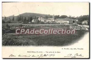 Postcard Old Saint Remy Vue Prize De La Gare