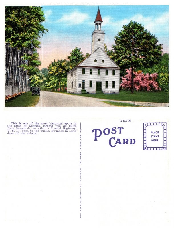 Old Midway Church, Midway, Georgia, Near Savannah (8443)