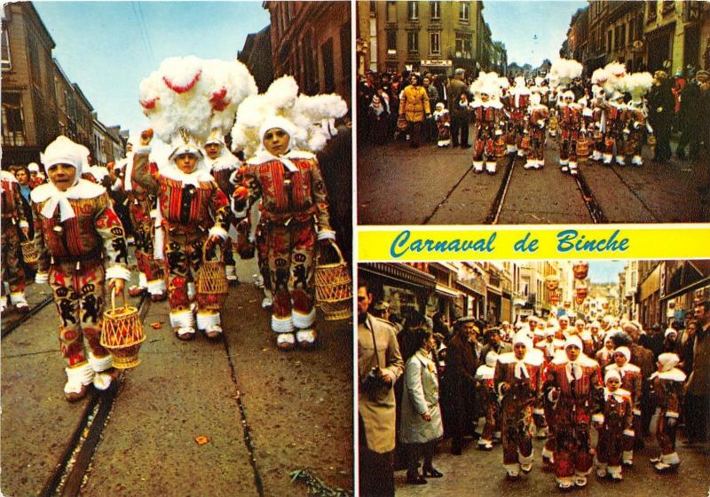 Br21967 Carnaval a binche folklore costume  belgium