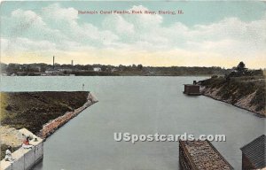 Hennepin Canal Feeder, Rock River - Sterling, Illinois IL  