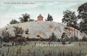 Powder House Rock - Dedham, MA