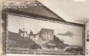 RPPC Panel on Corn Palace - Mitchell SD, South Dakota