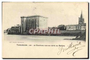 Old Postcard Tarascon Chateau view of Cote du Rhone