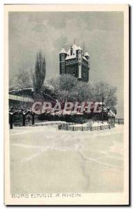 Postcard Old Burg Eltville a Rhein