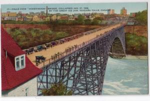 Honeymoon Bridge that Collapsed 1938, Niagara Falls NY