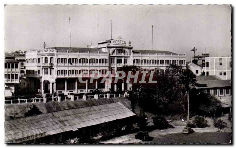 Old Postcard Dakar Senegal The great post