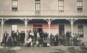 UT, Sugar Station? Utah, RPPC, Hotel or Boarding House, Photo