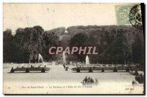 Postcard Old St Cloud Parterre and L Allee du Fer a Cheval