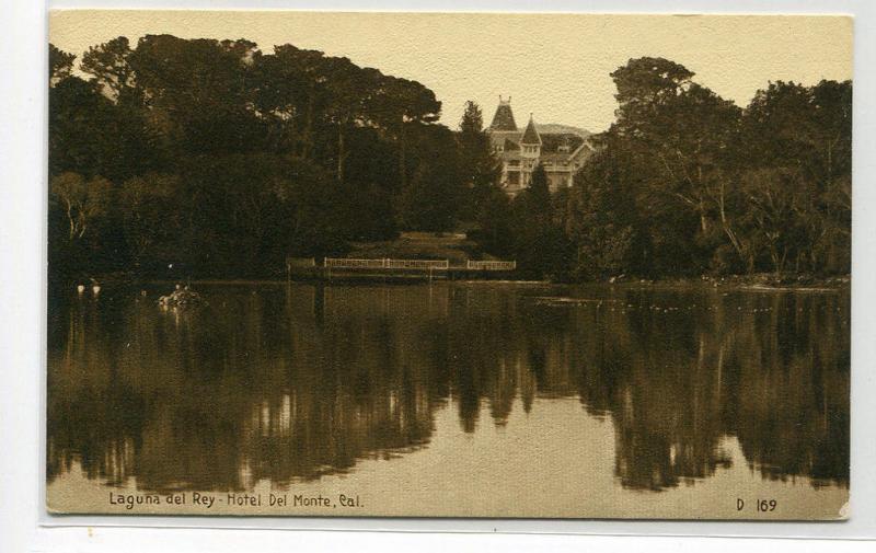 Hotel Del Monte Laguna del Rey California 1910c postcard