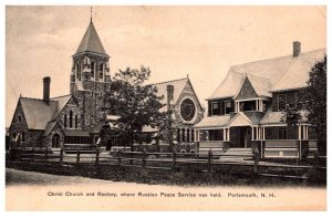 New Hampshire Portsmouth Christ Church, Rectory, Russian Peace Service