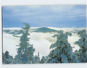 Postcard Killingtons summit, as viewed from neighboring Pico, Beautiful Vermont