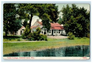 1908 View Of Tank Cottage Green Bay Wisconsin WI Posted Antique Postcard