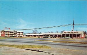 Eufaula Alabama~Town Terrace Motel & Restaurant~Dothan Highway~1960s Roadside