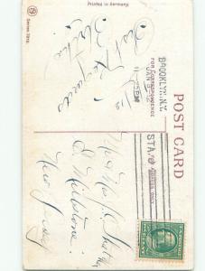 Divided-Back NEW YEAR SCENE Great Postcard AA1913