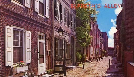 PA - Philadelphia, Elfreth's Alley