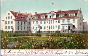 Postcard WA Spokane - St. Luke's Hospital