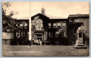 Collingswood  High School   New Jersey   Postcard