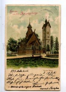 225514 POLAND Gruss REISENGENBIRGE RPPC Ollila 1910 postcard