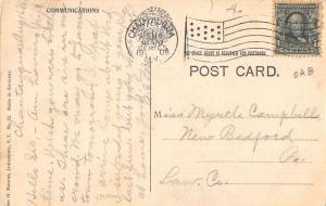 Chautauqua New York Institution Sunrise Waterfront Antique Postcard K64199